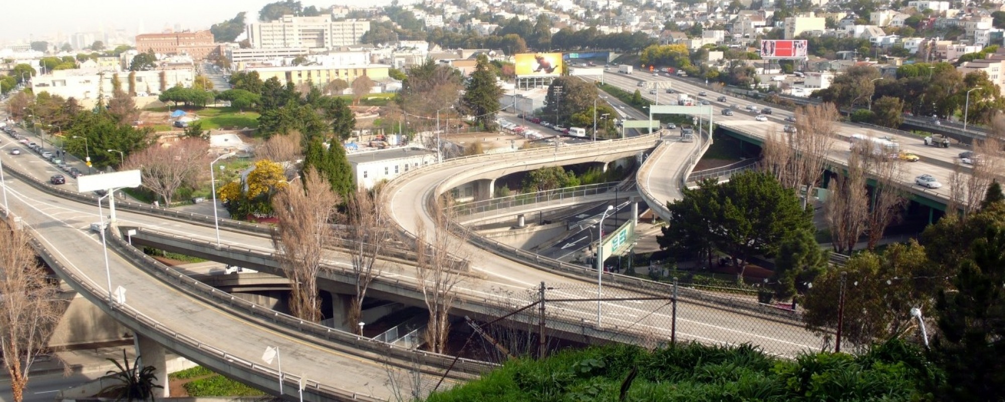 View of the Hairball from above