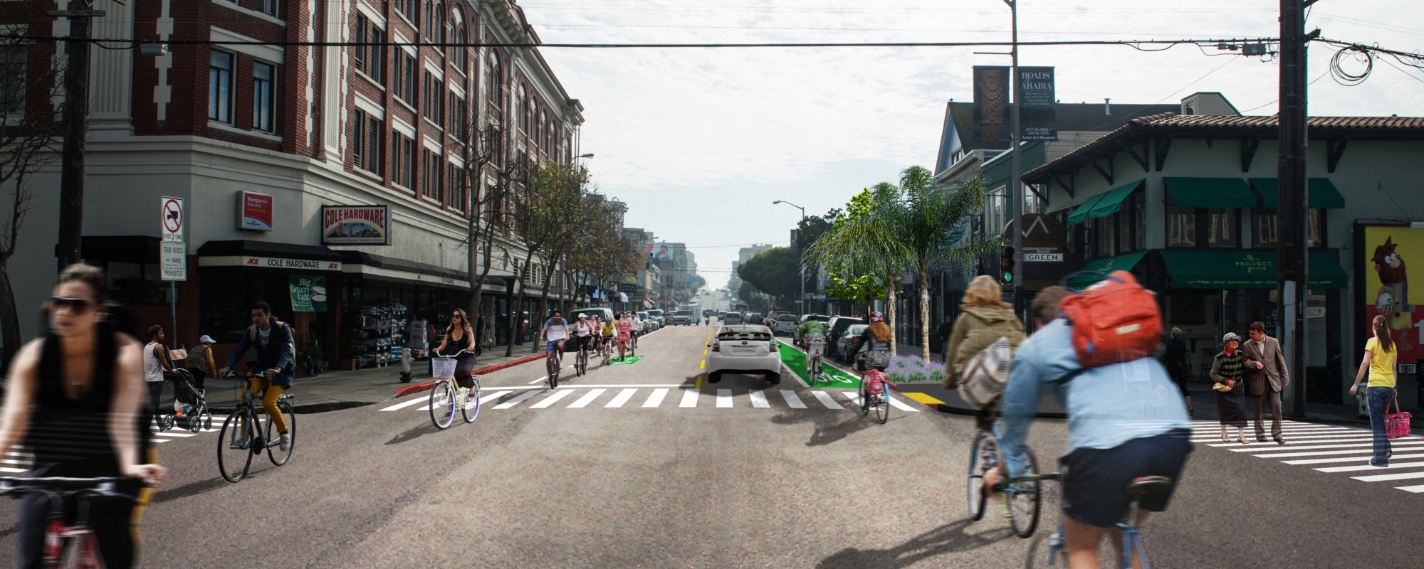 Polk at Green - South