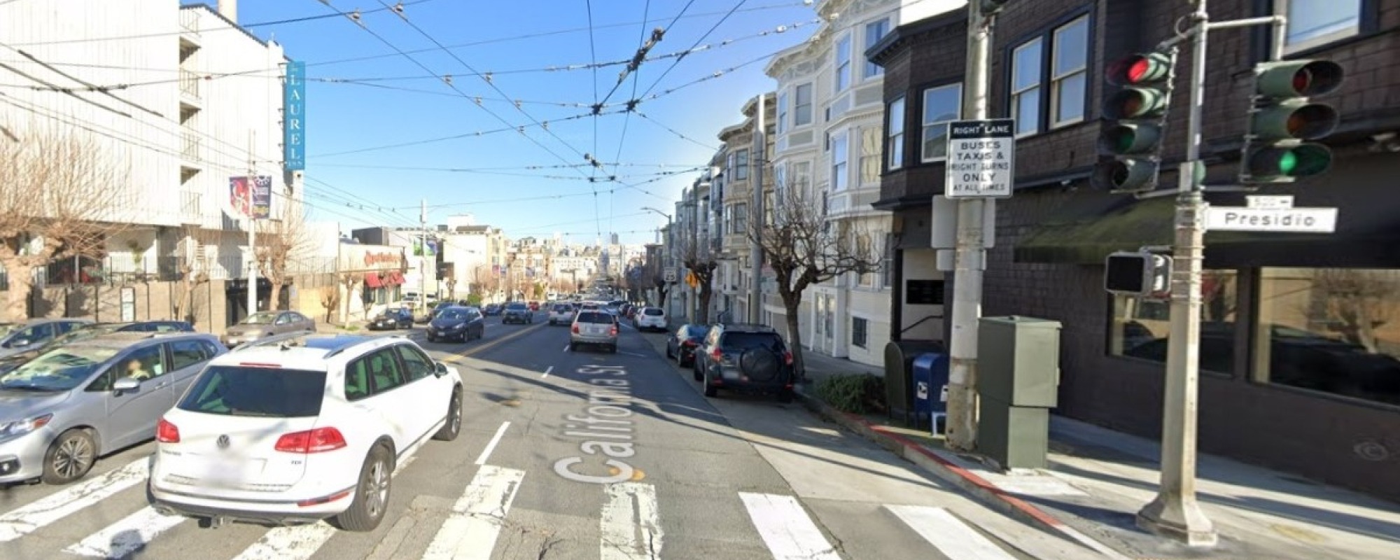 California Street and Presidio Avenue 