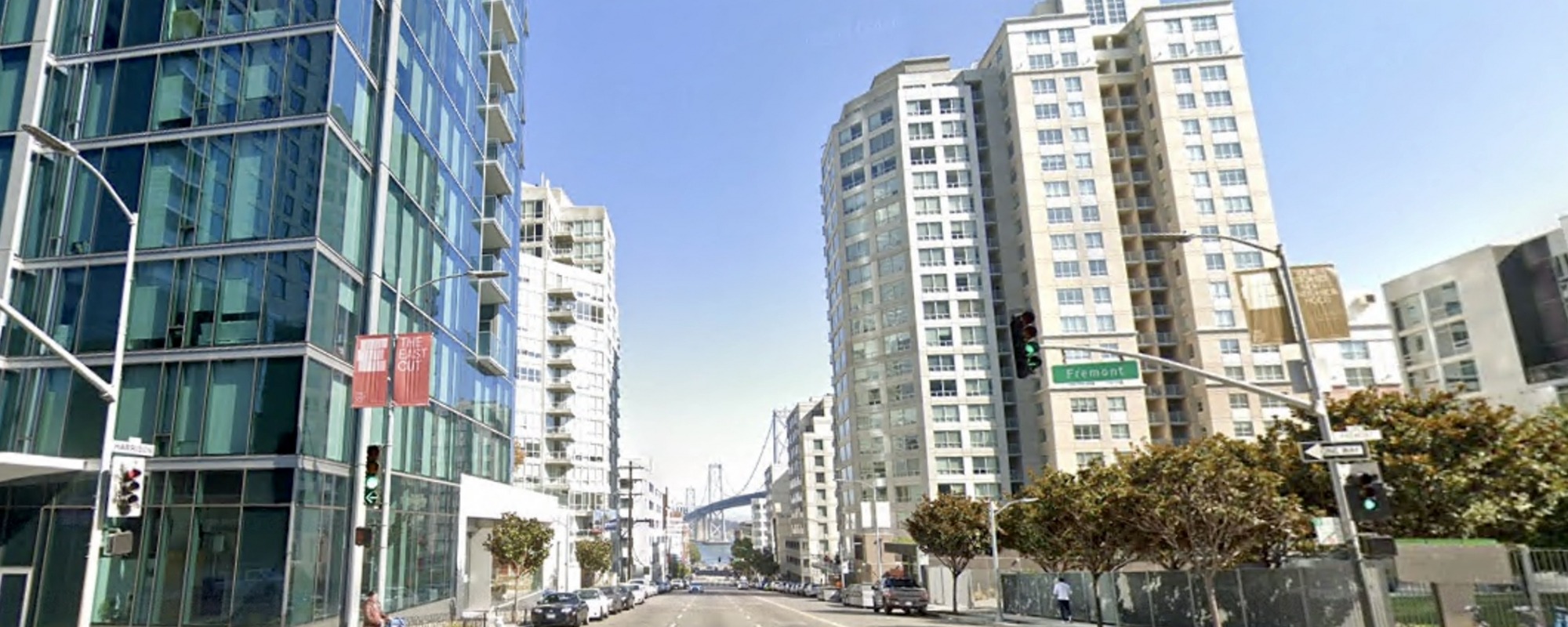 Street Level View of Harrison Street