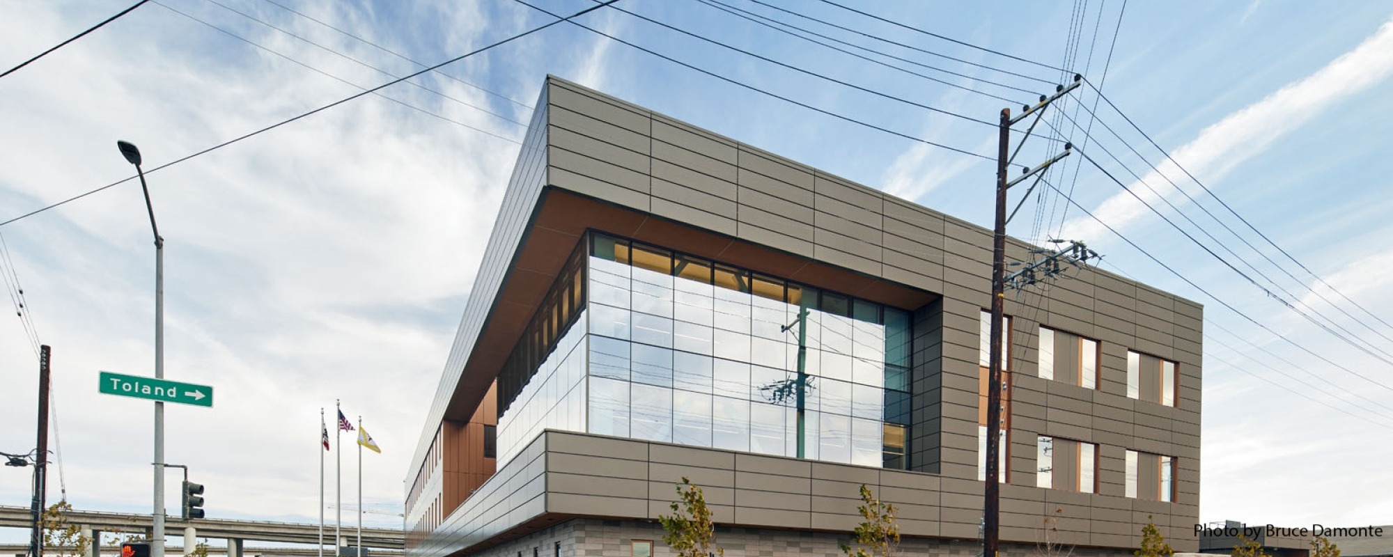 The Traffic Company and Forensic Services Division facility for the San Francisco Police Department.