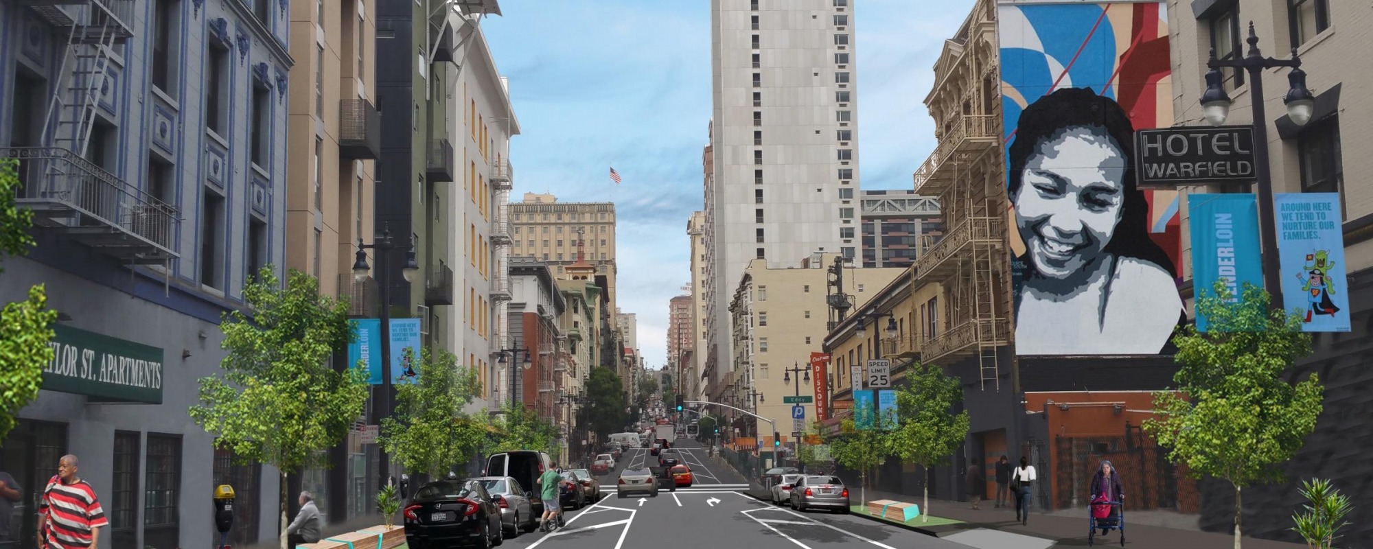 Turk to Eddy streets